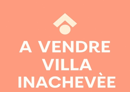 AIN ZAGHOUAN –  Villa inachevée S+4 suite